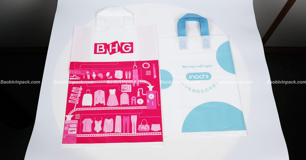 In túi nilon mẫu túi ép quai Vinpack