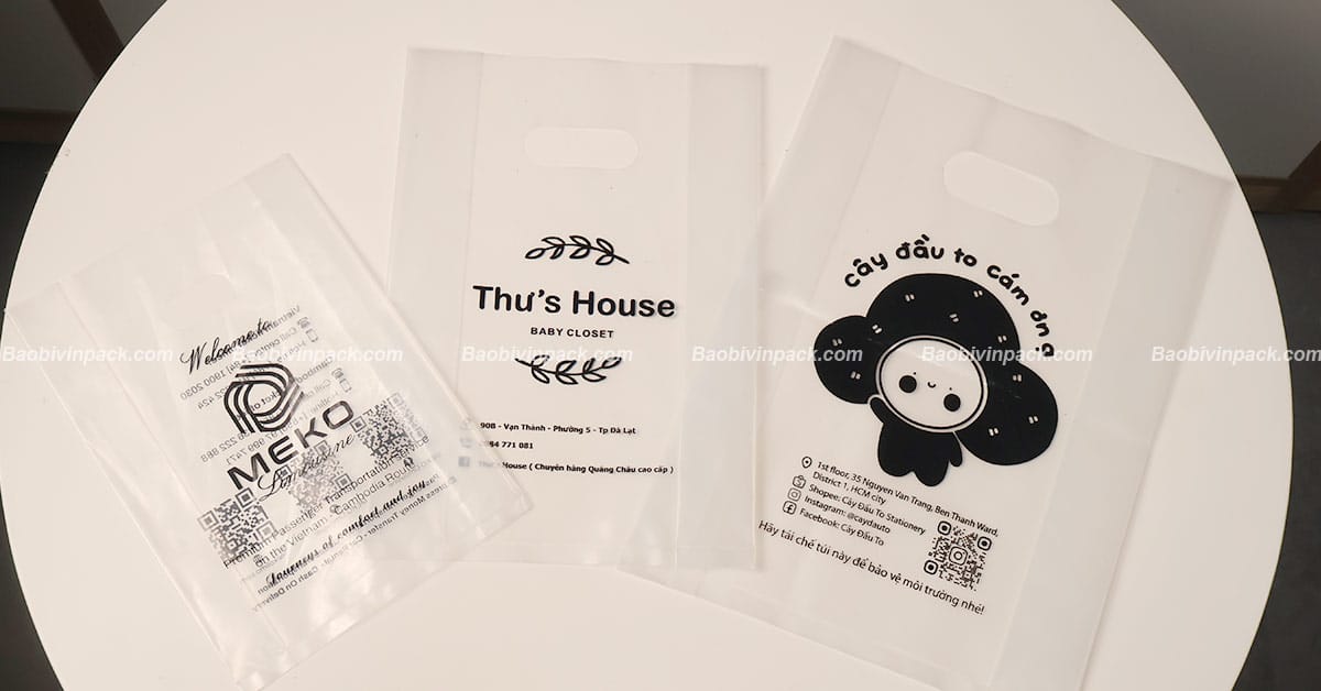 In túi nilon mẫu túi hột xoài Vinpack