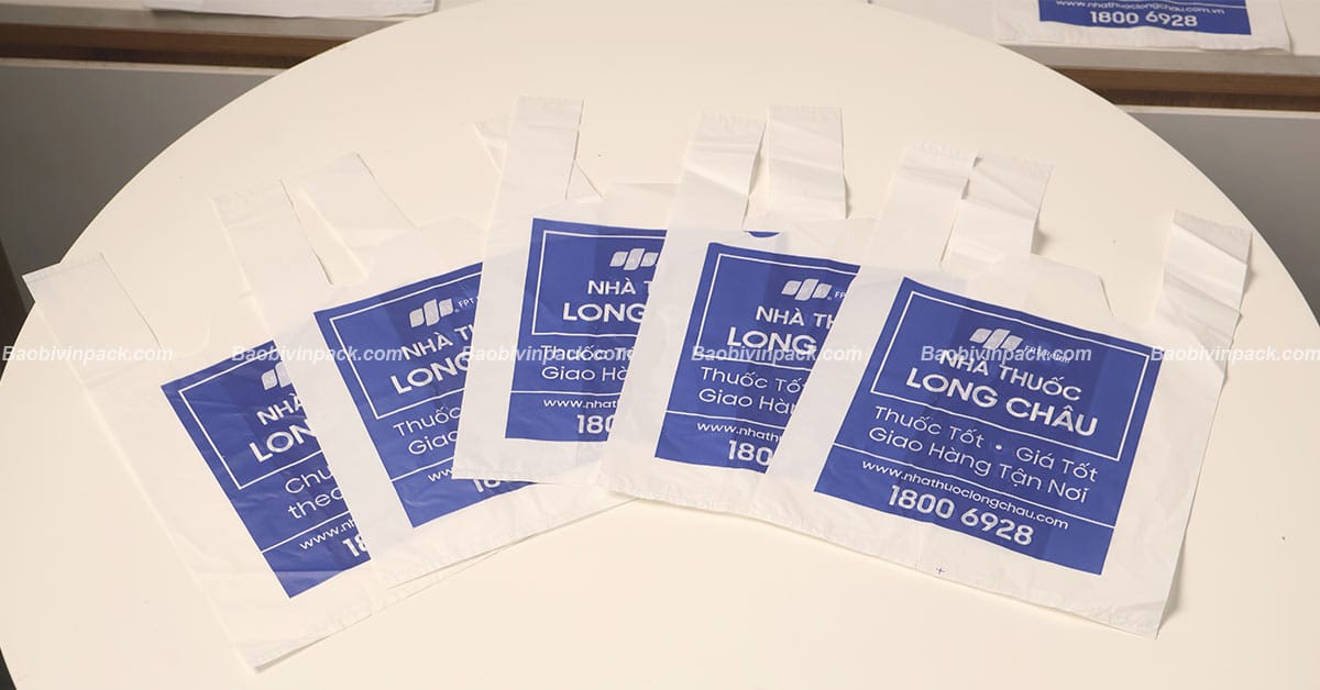 In túi nilon mẫu túi xốp 2 quai Vinpack