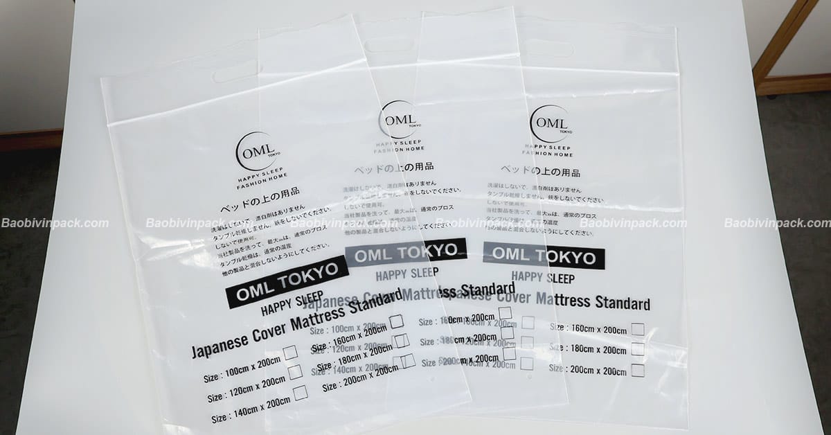 In túi nilon mẫu túi zipper đục lỗ xoài Vinpack