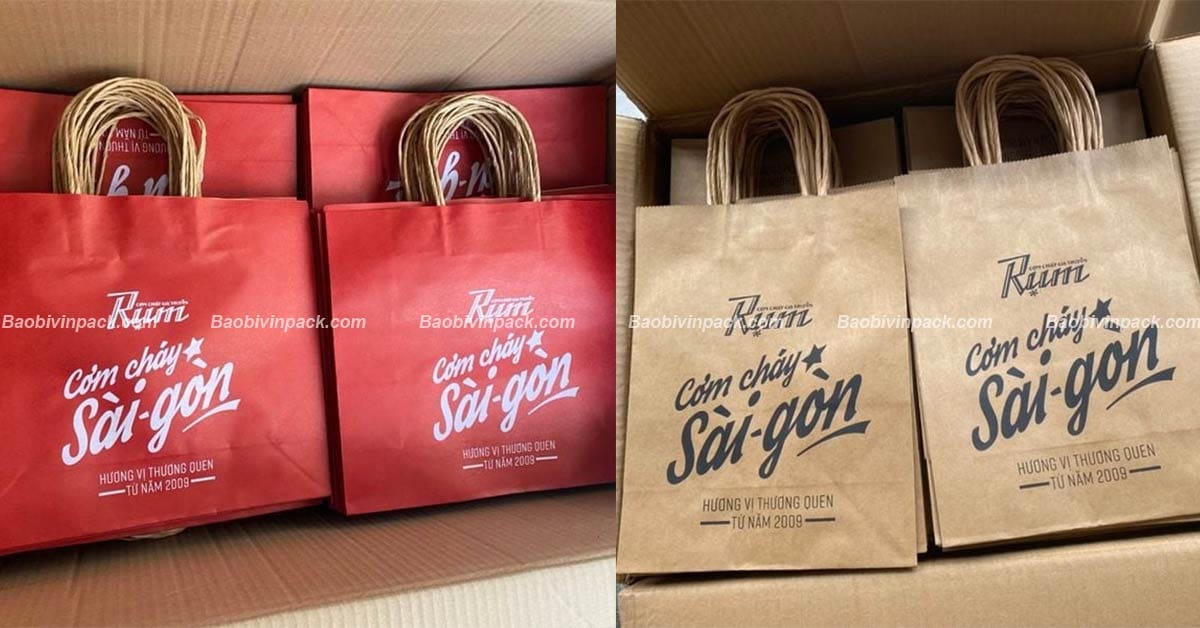 Túi giấy kraft Vinpack