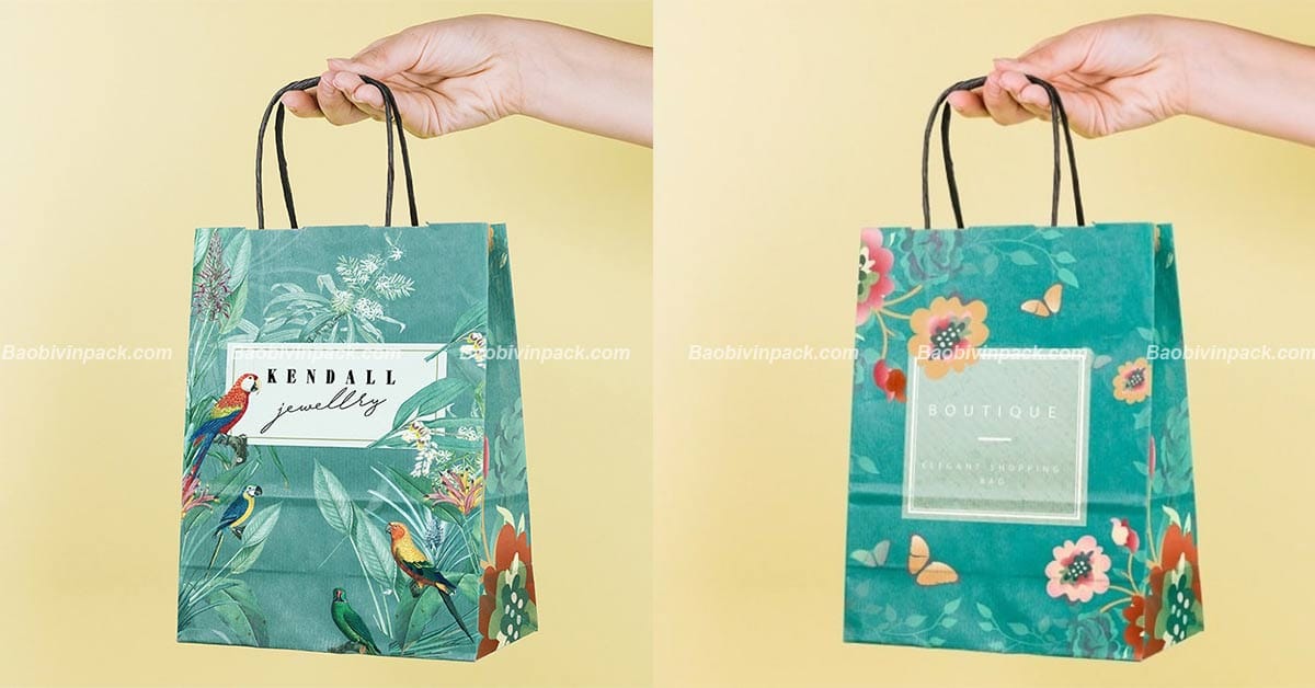 In túi giấy kraft Vinpack