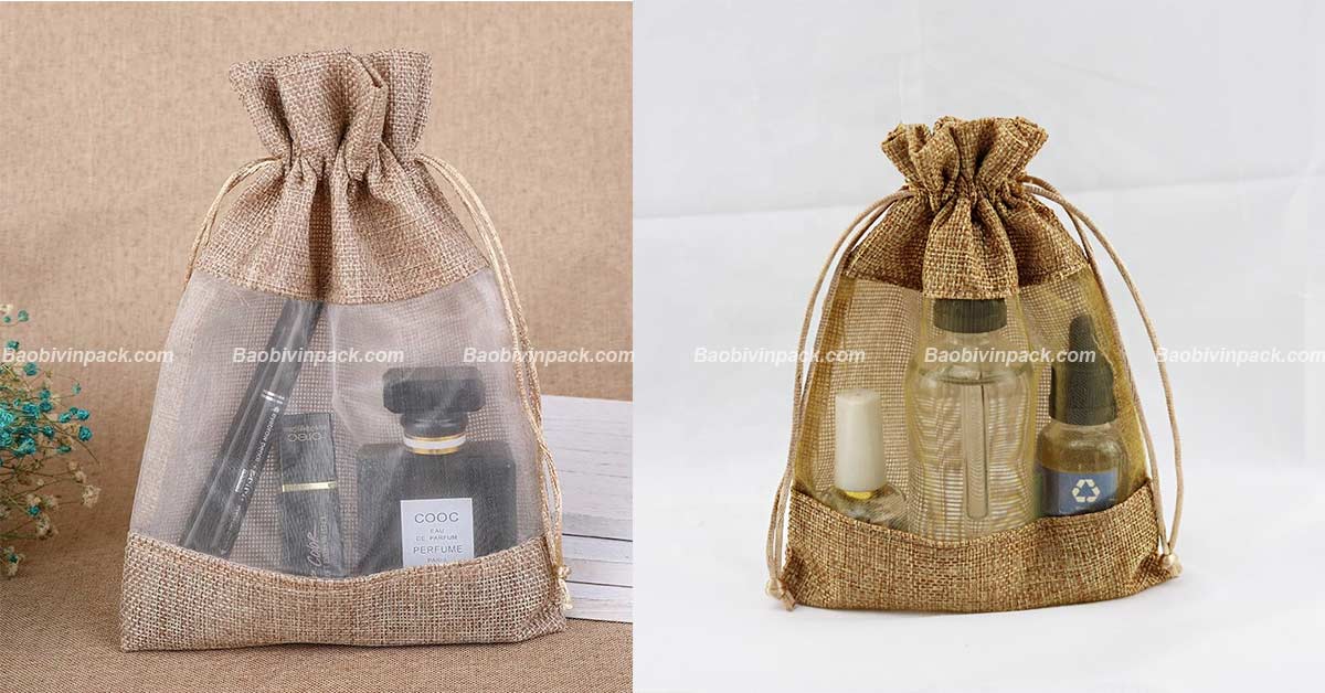 Túi vải đay dây rút Vinpack