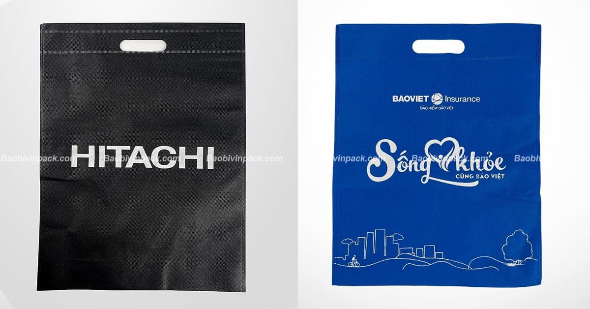 Túi vải không dệt đục lỗ xoài Vinpack