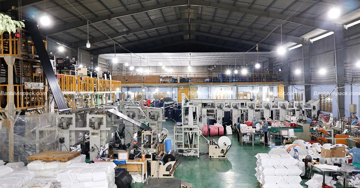 Xưởng sản xuất bao bì Vinpack