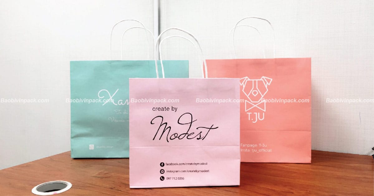 In túi giấy thời trang Vinpack