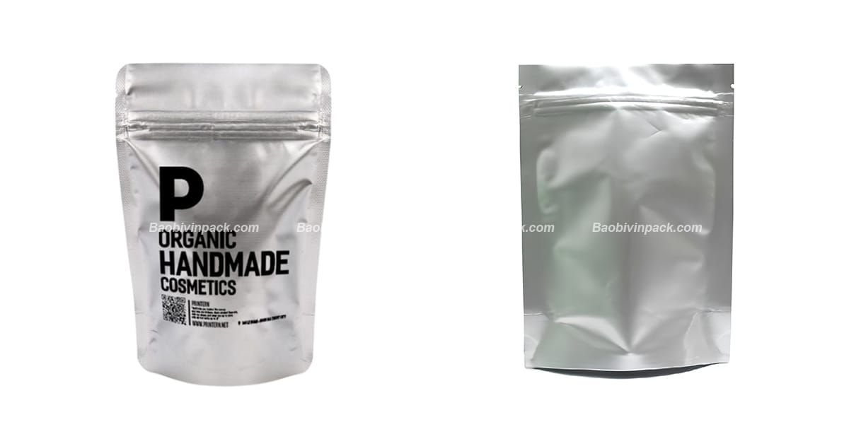 Túi zipper bạc Vinpack