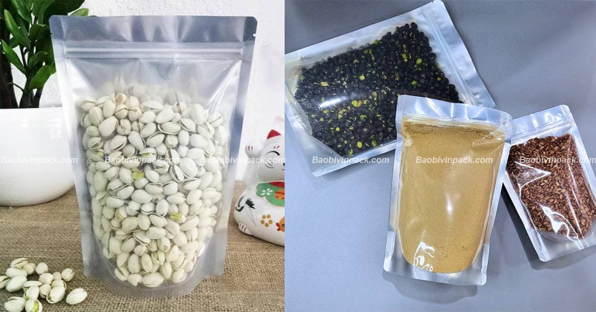 Túi zipper bạc Vinpack