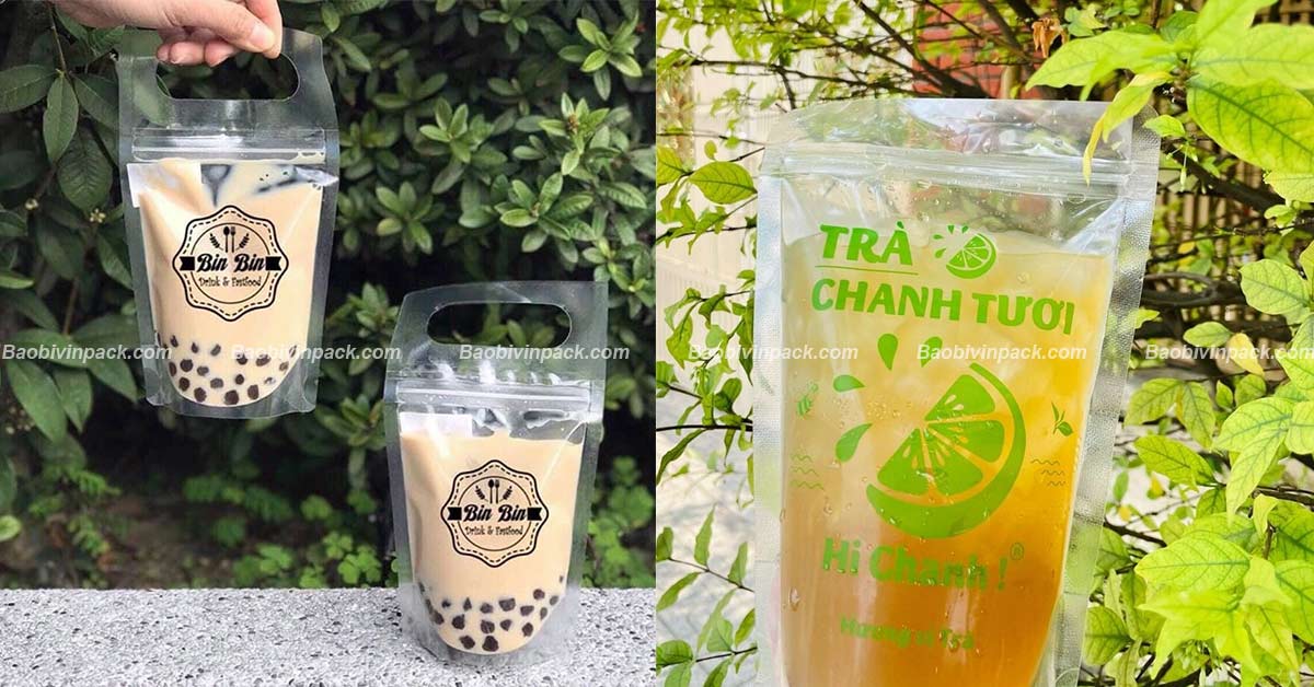 Túi zip 2 mặt trong đựng thực phẩm