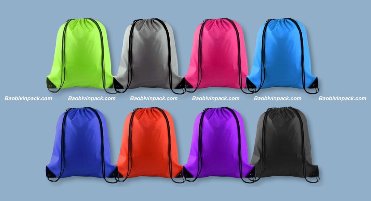 Túi vải dù dây rút