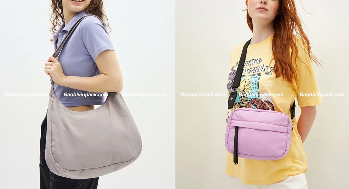 Túi đeo chéo nữ vải dù cao cấp