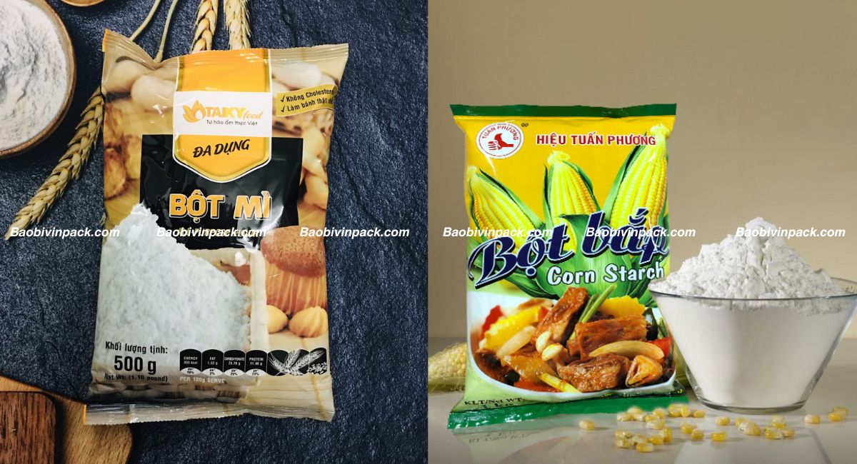 Bao bì bột mì & bột bắp