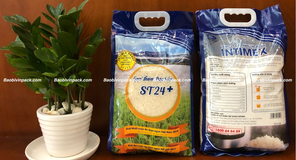 Bao bì đóng gói gạo