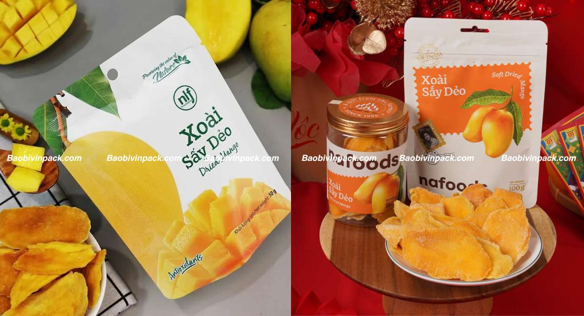 Bao bì trái cây sấy dẻo