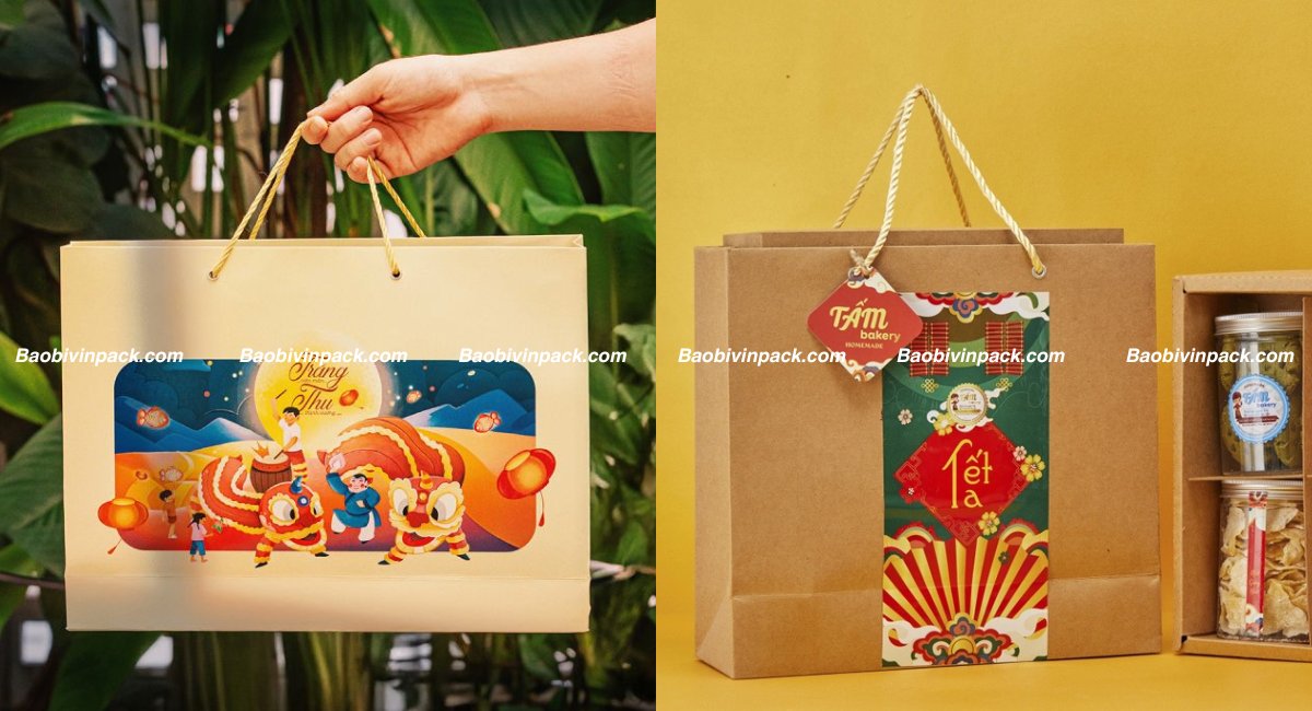 Các loại túi giấy quà tặng