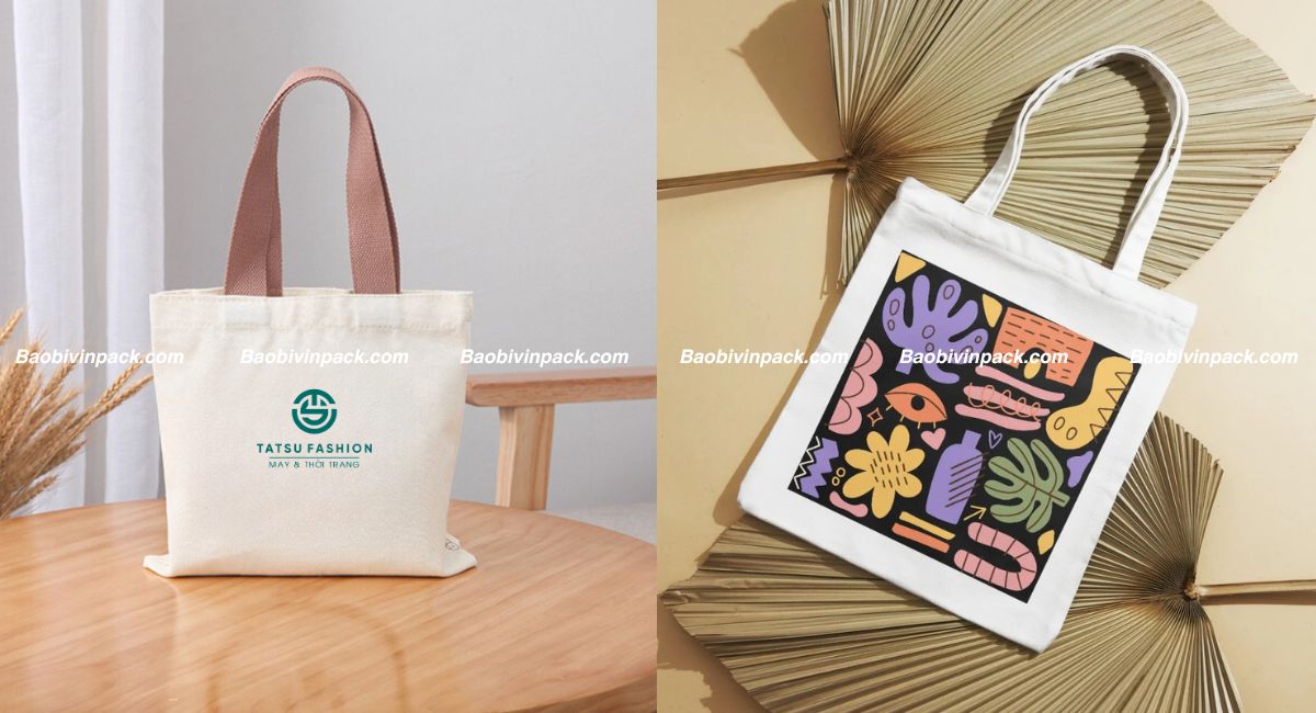 Loại túi vải thời trang vải canvas
