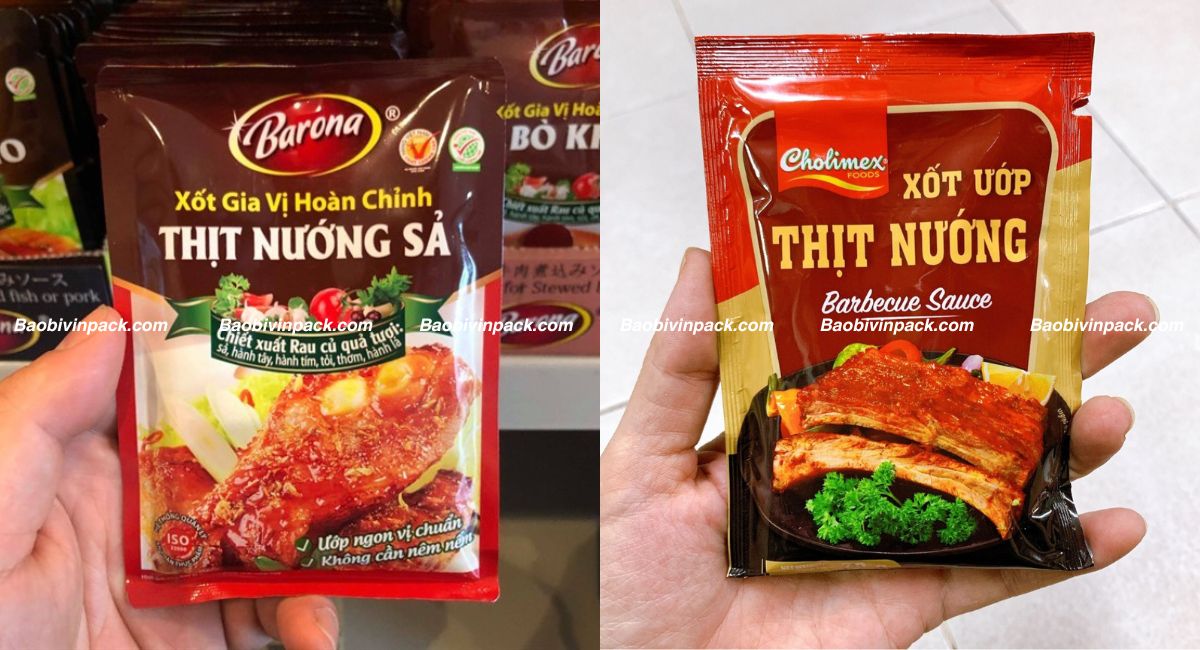 Chất liệu bao bì gia vị