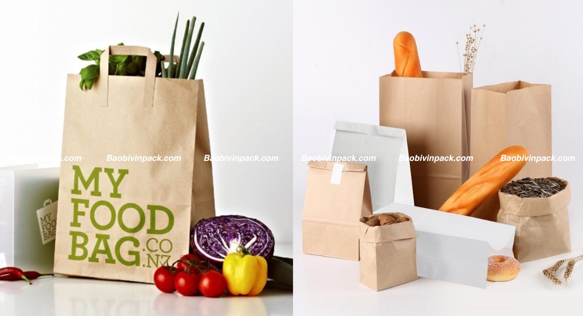 Chất liệu túi giấy thực phẩm