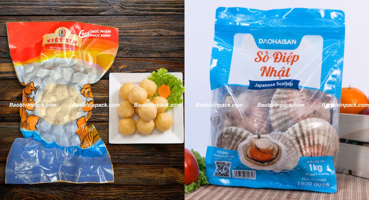 Công dụng bao bì đông lạnh