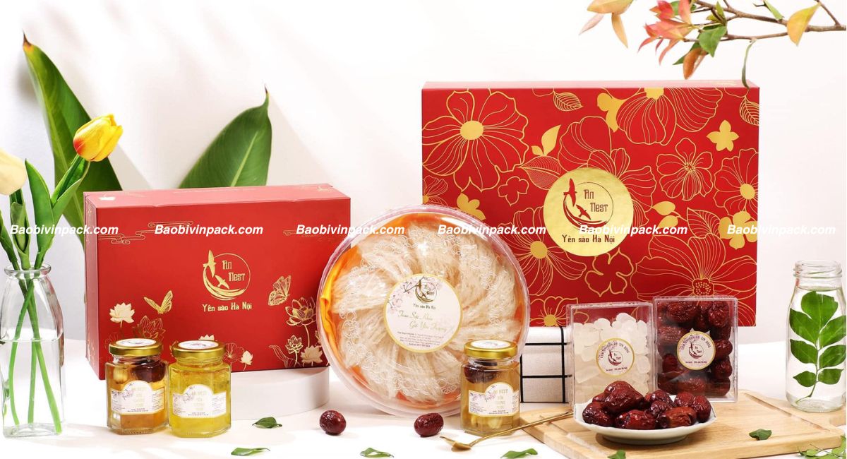 Hộp giấy đựng yến sào