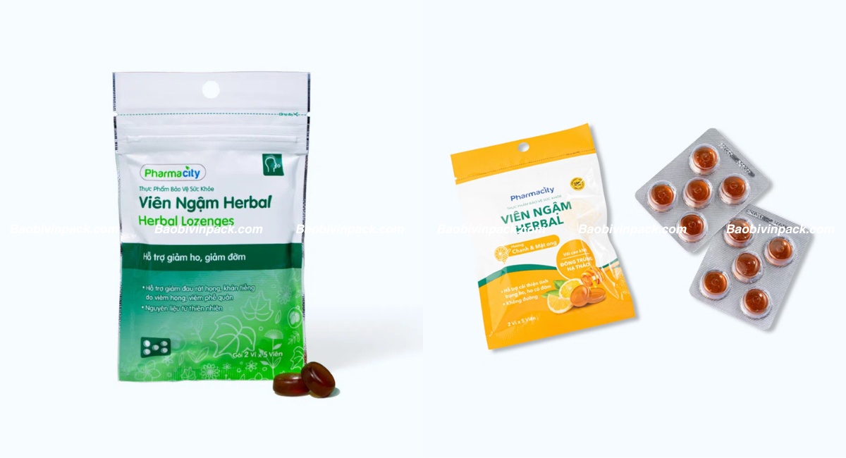 Kích thước và kiểu dáng bao bì y tế