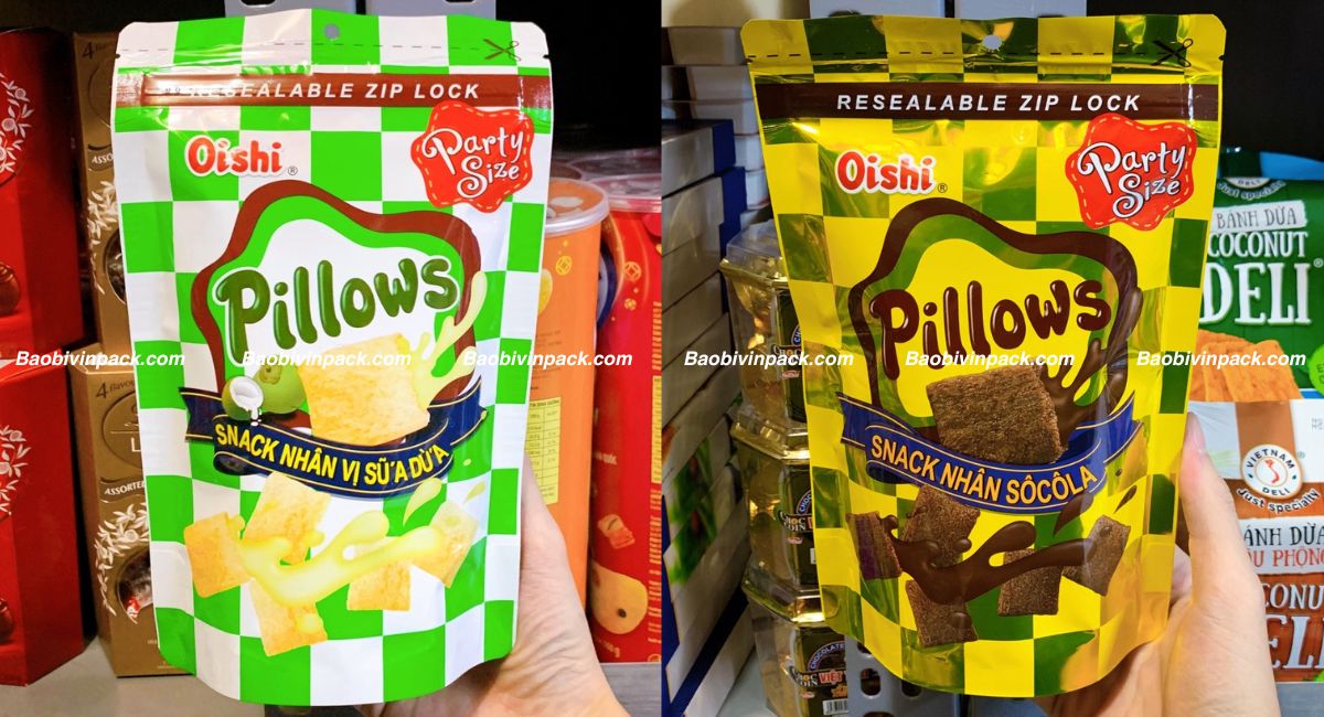 Mẫu bao bì bánh snack