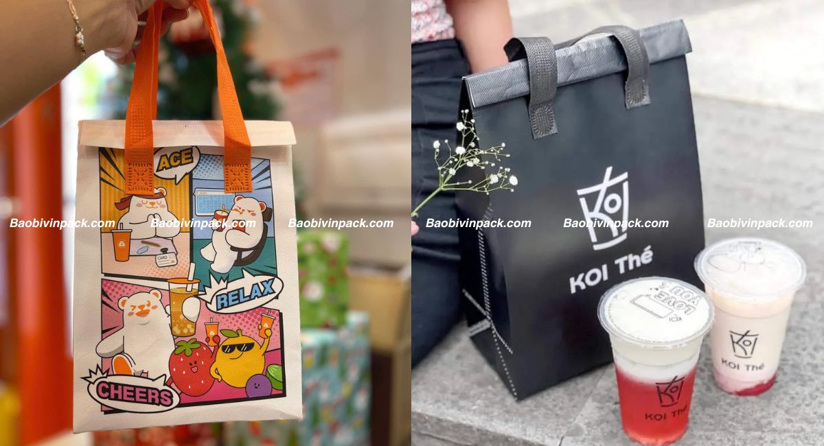Mẫu túi giữ nhiệt đựng ly