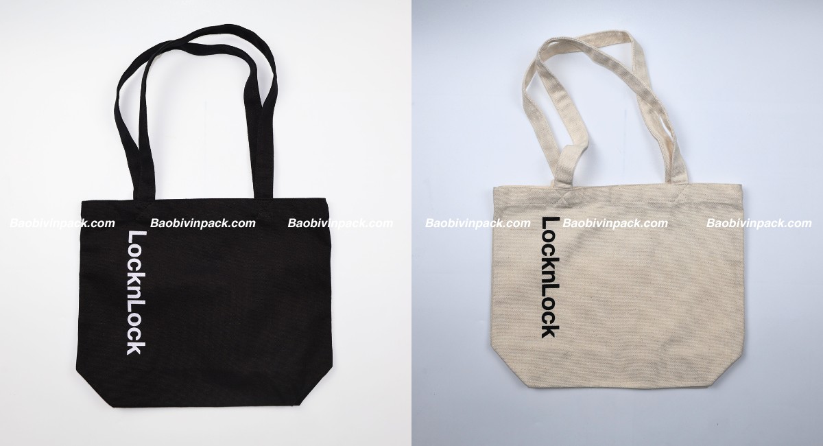 Mẫu túi vải canvas đựng quà tặng