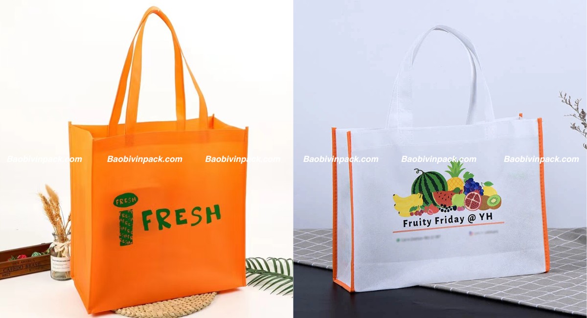 Mẫu túi vải đựng trái cây
