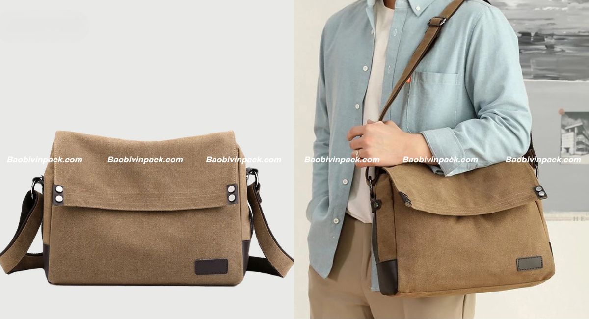 Mẫu túi vải thời trang nam