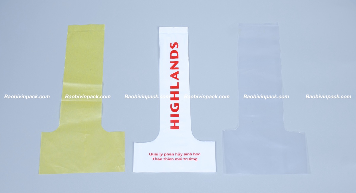 Thành phần túi đựng ly tự hủy