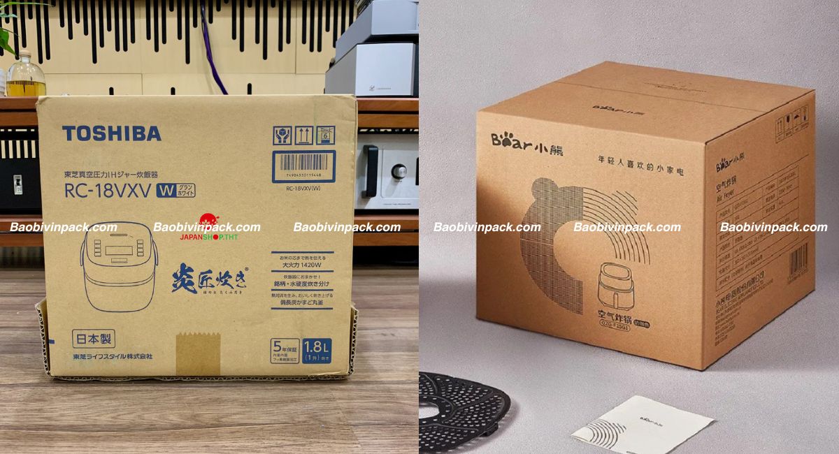 Thùng carton đựng hàng gia dụng