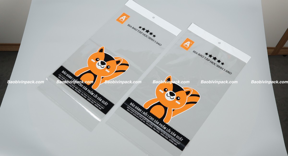 Mẫu túi dán miệng in logo thương hiệu