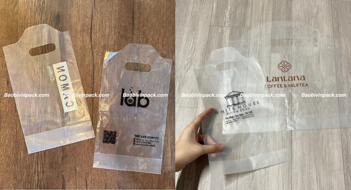 Túi đựng ly in logo thương hiệu