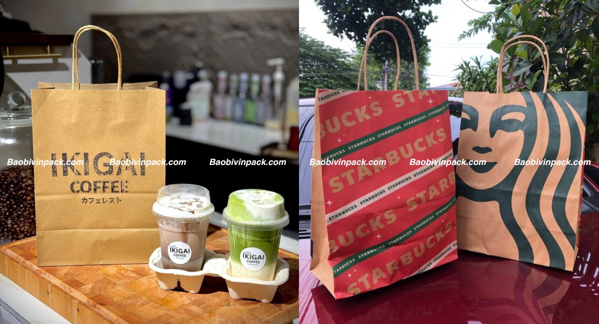 Túi giấy đựng ly
