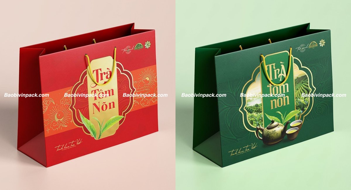 Túi giấy đựng trà