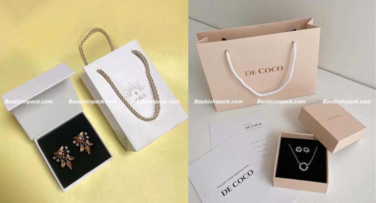 Túi giấy đựng trang sức