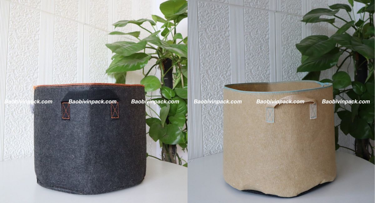 Túi vải không dệt trồng cây