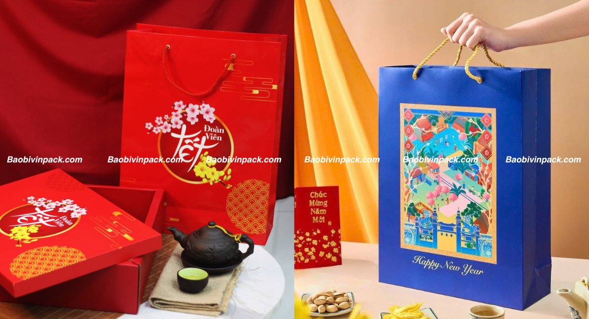 Ưu điểm của túi giấy quà tặng