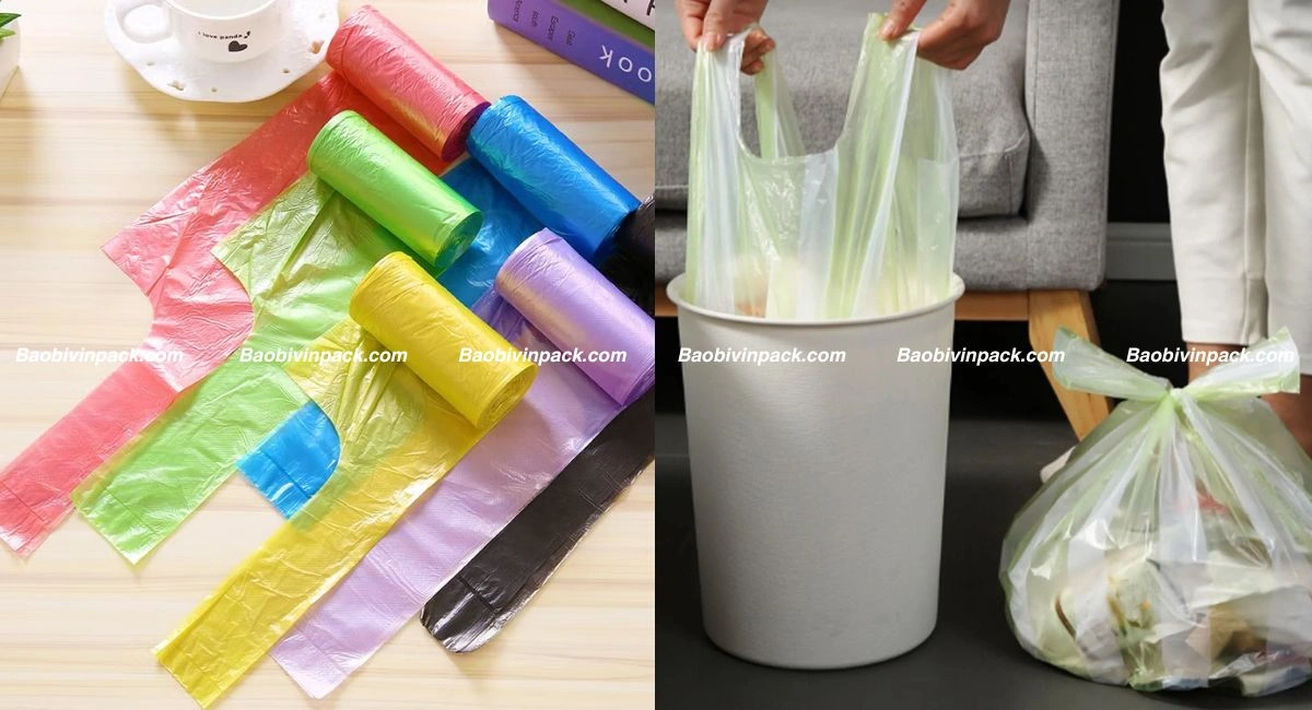 Chất liệu túi rác có quai tự hủy