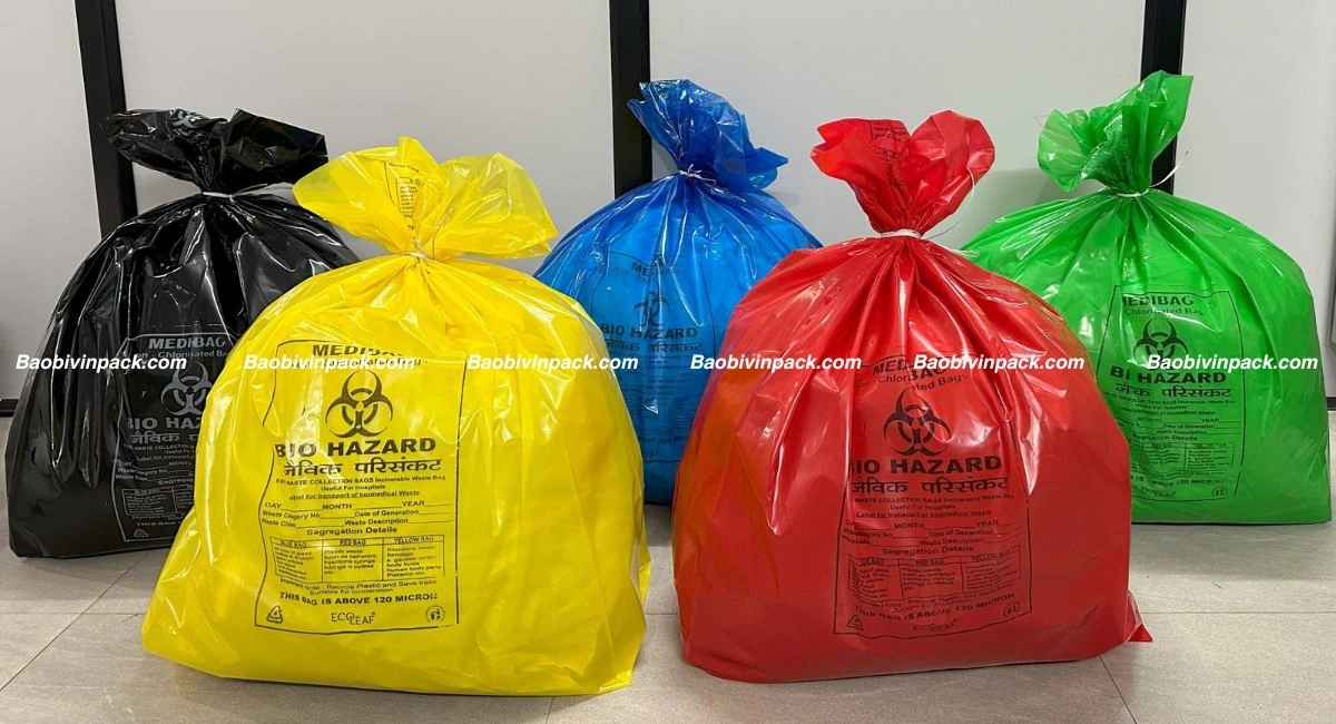 Chất liệu túi rác tự hủy y tế