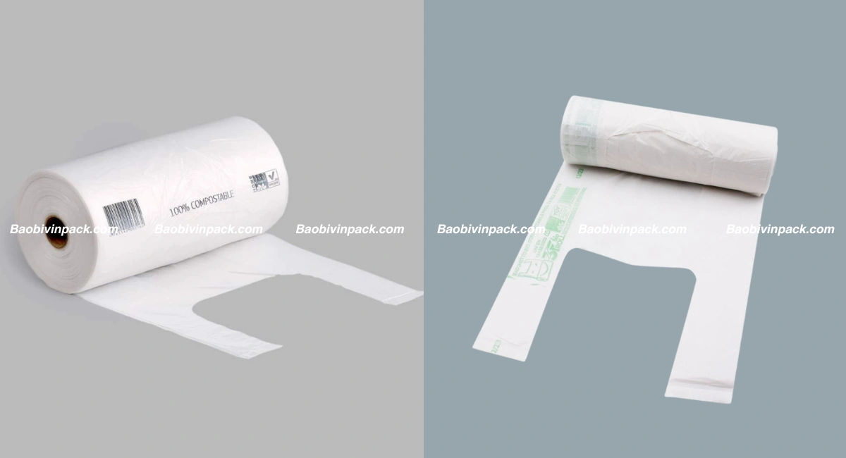 Lợi ích túi cuộn thực phẩm có quai tự hủy