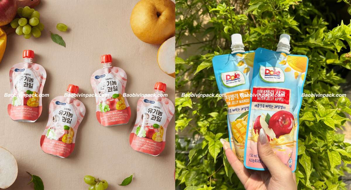 mẫu bao bì nước trái cây