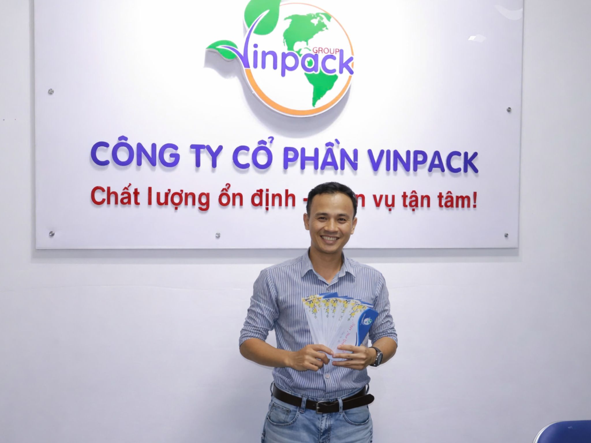 Phan Văn Huy giám đốc công ty cổ phần Vinpack