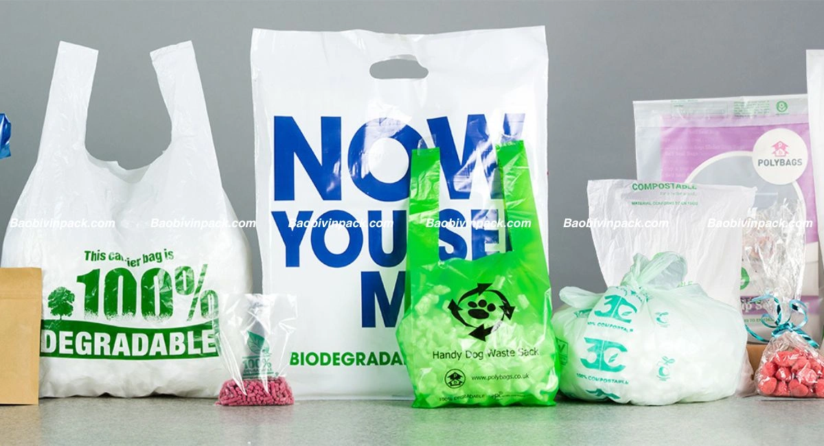 Các loại túi nilon tự hủy phổ biến hiện nay