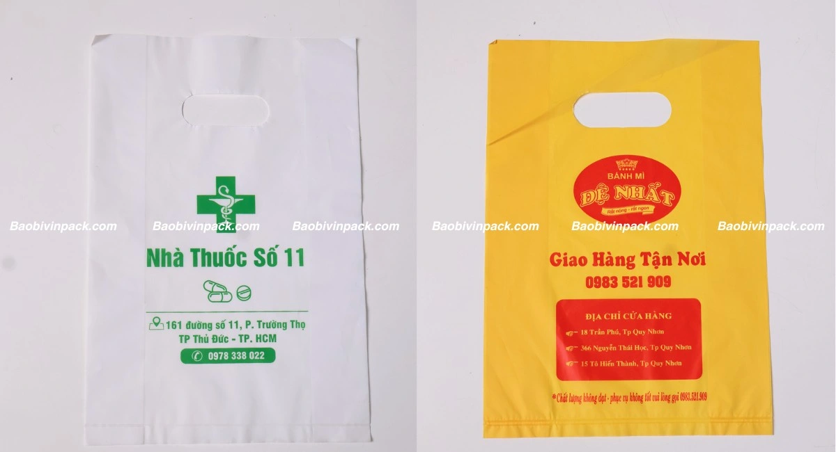 Mẫu túi hột xoài phù hợp cho shop thời trang, mỹ phẩm